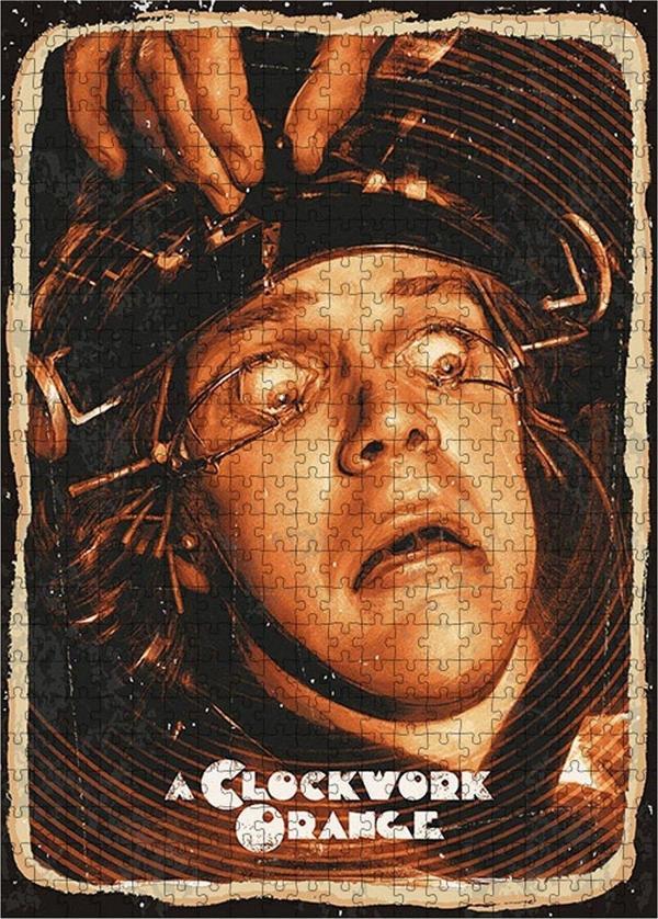 Tablomega Ahşap Mdf Puzzle Yapboz A Clockwork Orange 500 Parça 50*70 Cm - Image 1
