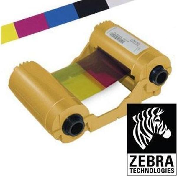 Zebra 800033-340 Renkli Ribbon Zxp3 Ymcko Tek Yüze 280 Baskı - Image 1