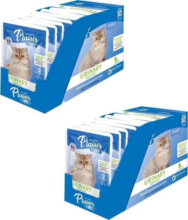 Plaisir Care 85Gr Pouch Urinary Support - Üriner Sistem Desteği 24Adet Yaş Kedi Maması - Image 1