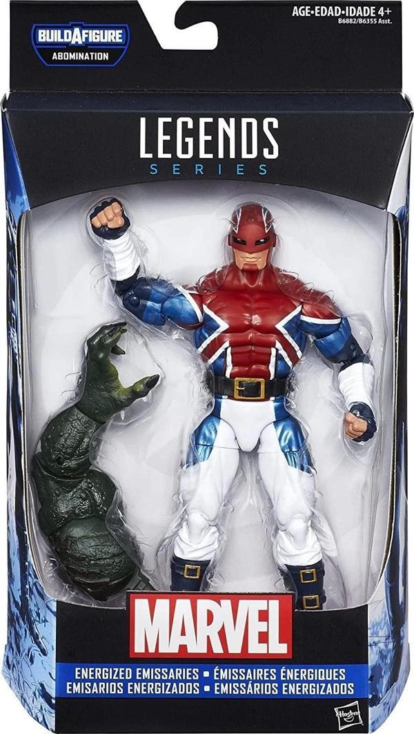 Marvel 6-Inch Legends Series Energized Emissaries: Captain Britain 15 cm - Image 1