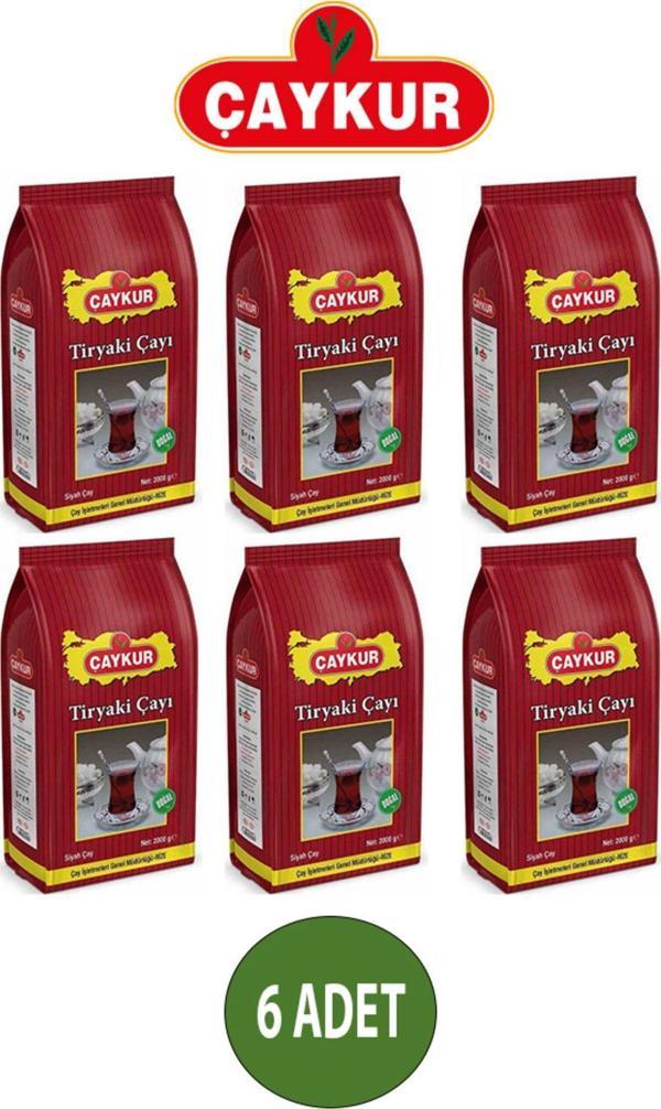Çaykur Tiryaki 2000 Gr. 6 Adet ( 12 Kilogram ) - Image 1