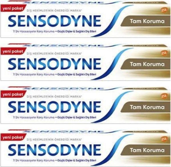 Sensodyne Tam Koruma 75 Ml X 4 Adet - Image 1