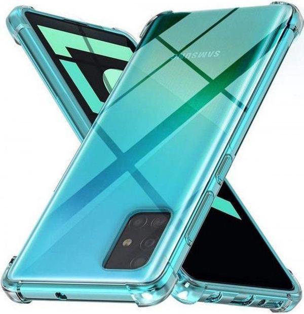 Samsung Galaxy M51 Kılıf Köşeleri Anti Şok Özellikli Olex Tpu Silikon Kapak - Image 1