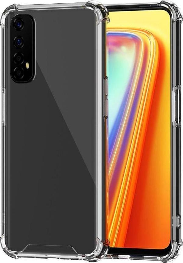 Realme 7 Kılıf Köşeleri Anti Şok Özellikli Olex Tpu Silikon Kapak - Image 1