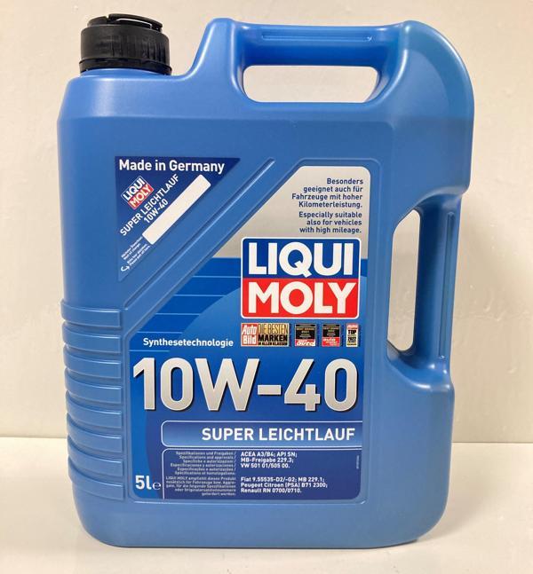 LIQUI MOLY SUPER LEICHTLAUF 10W-40 5 LİTRE MOTOR YAĞI - Image 1