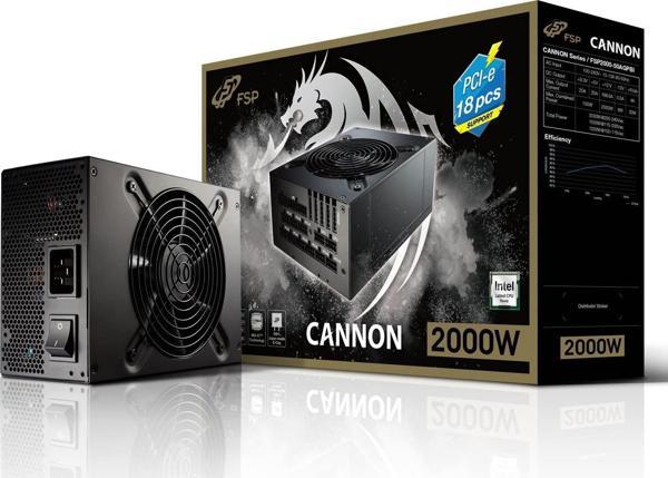 FSP Cannon Pro 2000W Retail PC 2000-50AGPBI Power Supply - Image 1