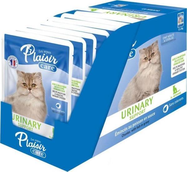 Plaisir Care 85Gr Pouch Urinary Support - Üriner Sistem Desteği 12Adet Yaş Kedi Maması - Image 1