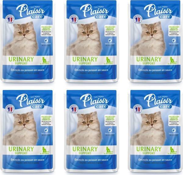 Plaisir Care 85Gr Pouch Urinary Support - Üriner Sistem Desteği 6Adet Yaş Kedi Maması - Image 1