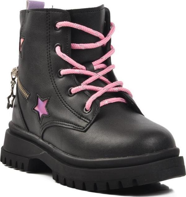 Pepino 1525-F Siyah-Pembe Kız Çocuk Bot - Image 1