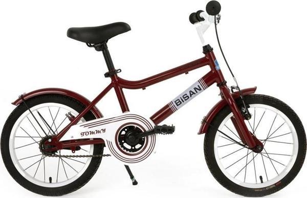 BİSAN TOMMY ERKEK ÇOCUK BİSİKLETİ 26CM V 16 JANT BORDO BORDO - Image 1
