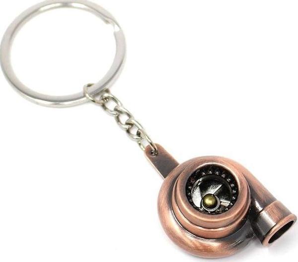 Anahtarlık Bronz Metal Turbo  - Image 1