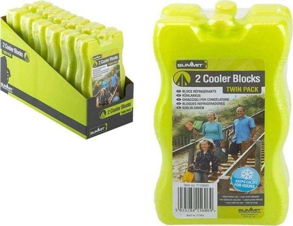 Summit 200 Ml Twin Cooler Blocks Buz Kaseti 2Li Paket Yellow - Image 1