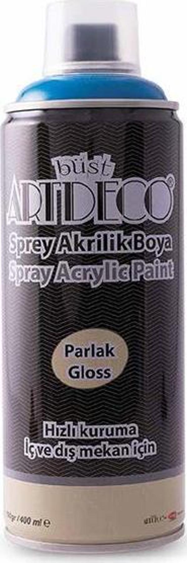Artdeco Akrilik Sprey Boya 400 ML Mavi Y-400-450 - Image 1