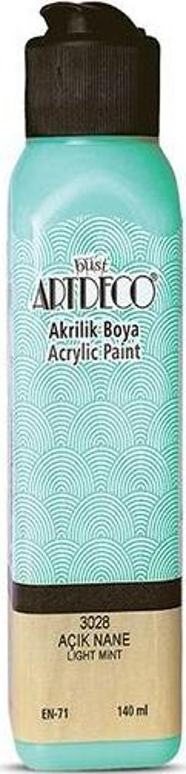 Artdeco Akrilik Boya 140 ML Açık Nane 070R-3028 - Image 1