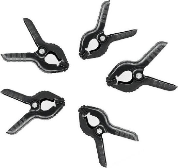TEWİSE Tewıse Mandal Clamp Fon Perde Tutucu 5li Paket - Image 1