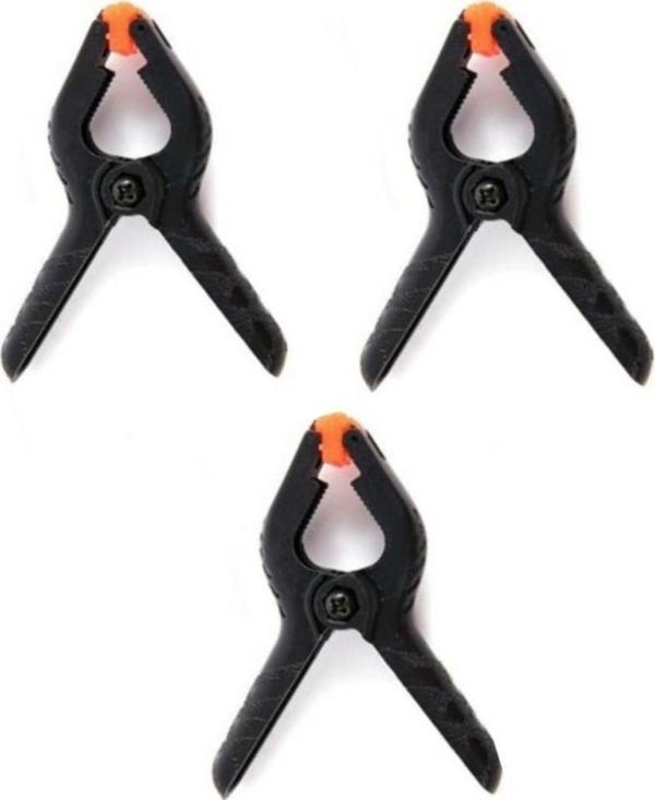GGT Mandal-clamp - Fon Perde Tutucu ÜÇLÜ SET - Image 1