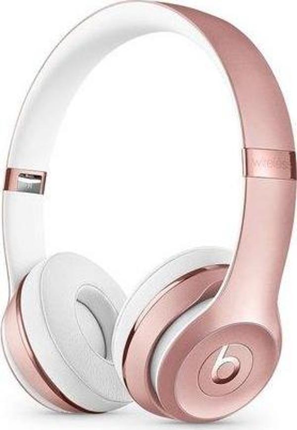 Beats Solo 3 Rose Gold Kulak Üstü Bluetooth Kulaklık - Image 1