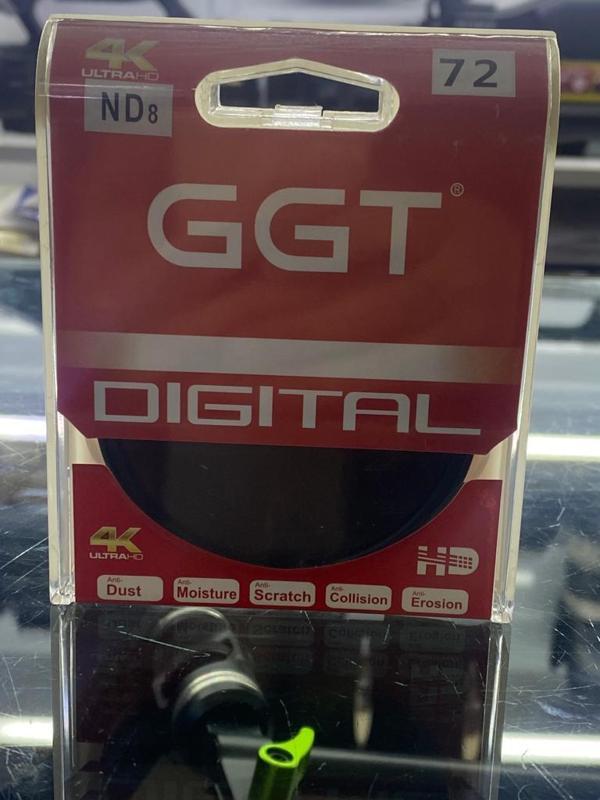 GGT 72 mm 4K ultra HD ND8 FİLTRE - Image 1