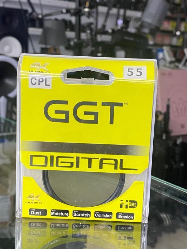 GGT 55 mm 4K ultra HD POLARİZE FİLTRE - Image 1