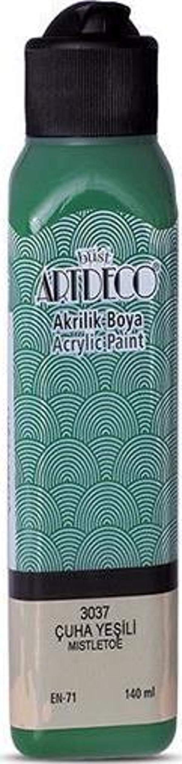 Artdeco Akrilik Boya 140 ML Çuha Yeşili 070R-3037 - Image 1