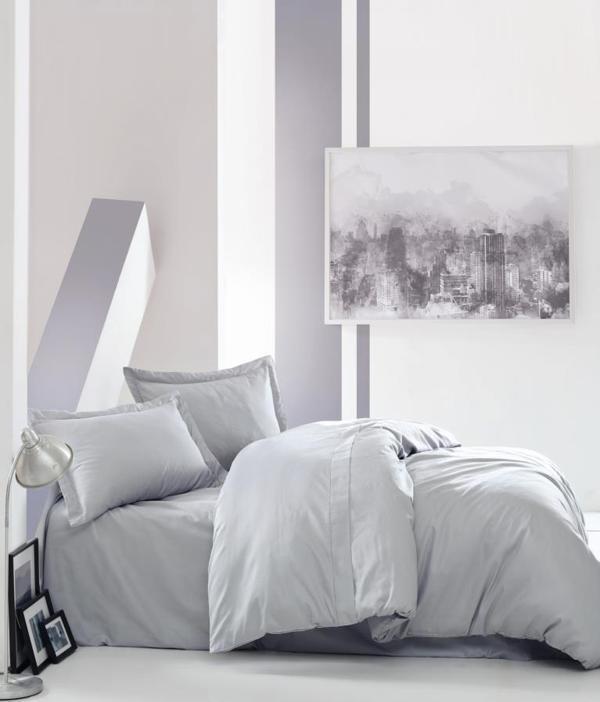 Cotton Box Elegant Saten Çift Kişilik Nevresim Takımı - Gri - Image 1