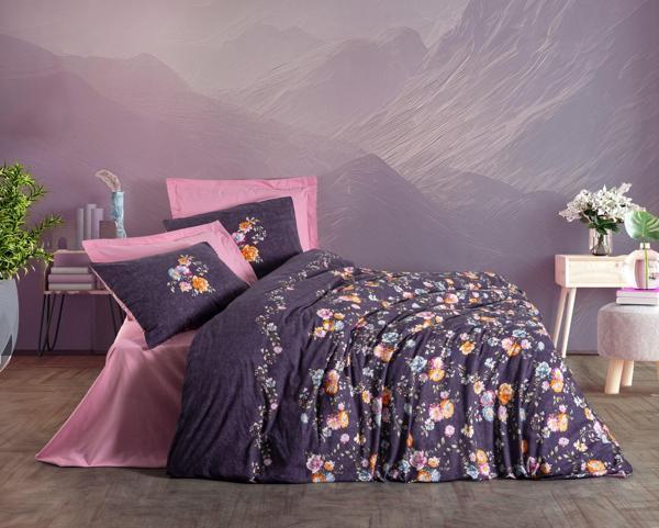 Cotton Box Feminen Tek Kişilik Nevresim Takımı Alessa Pembe - Image 1