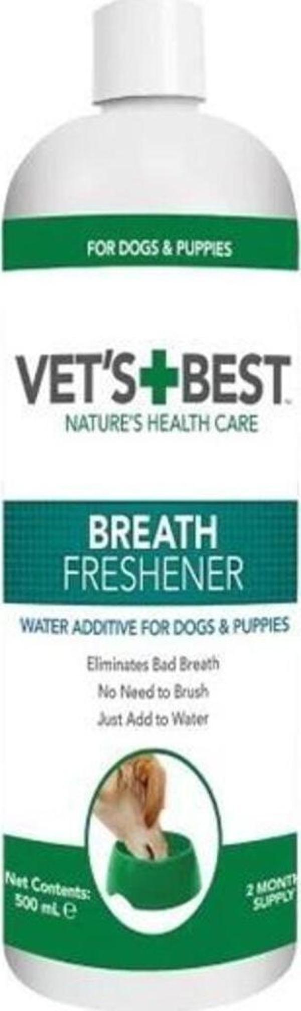 Vet'S Best Köpekler Için Nane Ve Karanfil Özlü Ağız Bakım Suyu 500Ml - Image 1