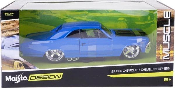 MAY 31333 1:24 1966 Chevrolet Chevelle SS 396 Model Araba -Necotoys - Image 1