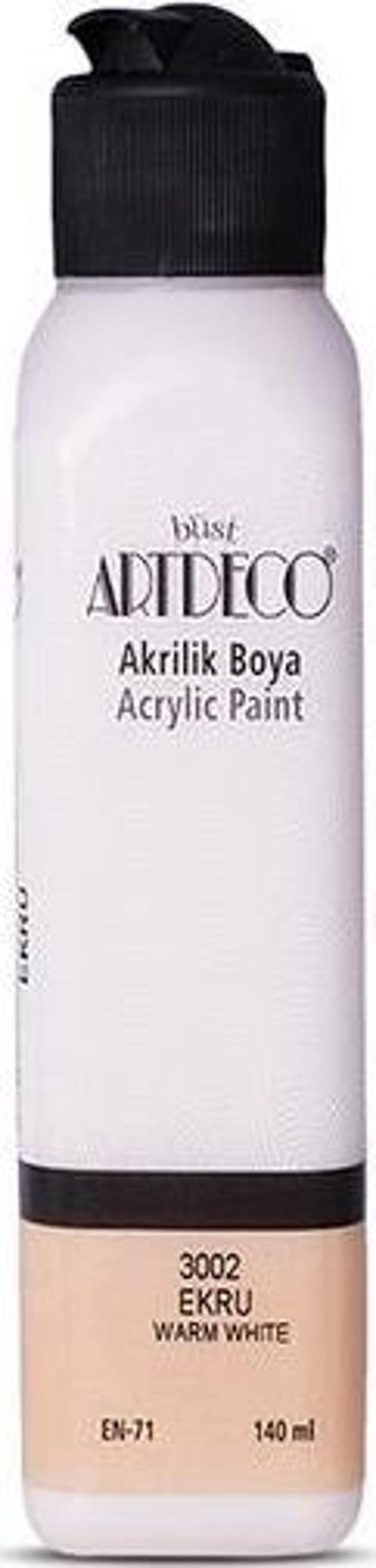 Artdeco Akrilik Boya 140 ML Ekru Y-070R-3002 - Image 1