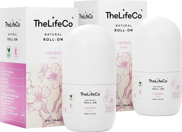 TheLifeCo Doğal Roll-on Deodorant Cherish(Teenage) 60ml x2 - Image 1