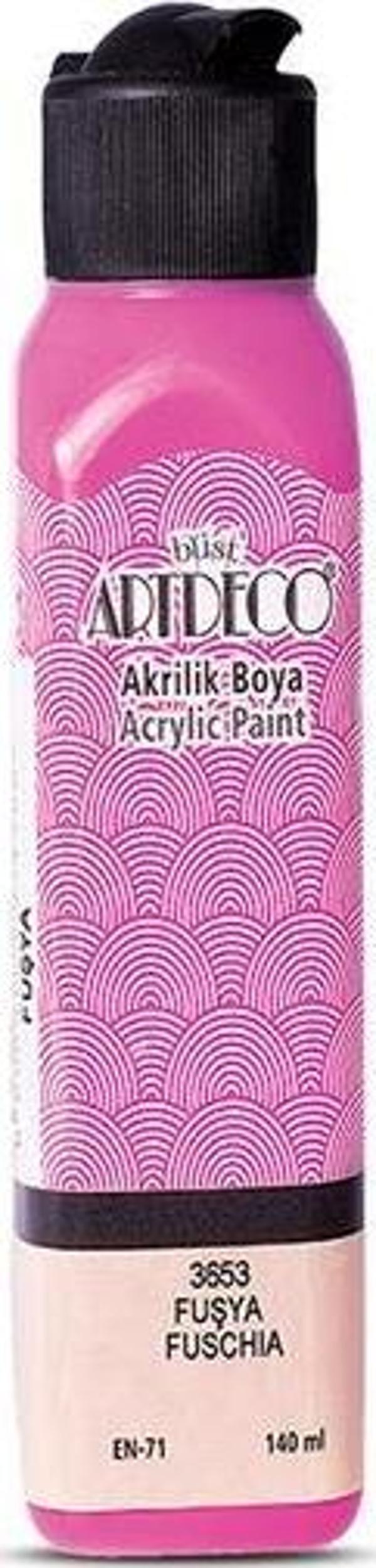 Artdeco Akrilik Boya 140 ML Fuşya 070R-3653 - Image 1