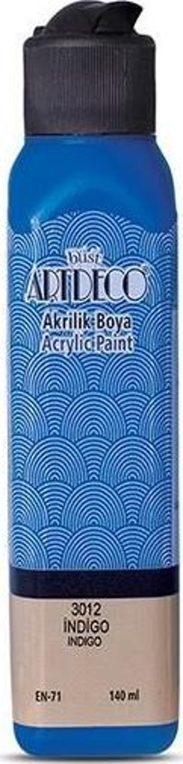 Artdeco Akrilik Boya 140 ML İndigo 070R-3012 - Image 1