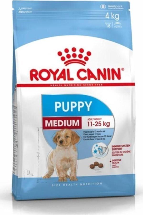 Royal Canin Medium Puppy Orta Irk Yavru Köpek Maması 4 Kg - Image 1
