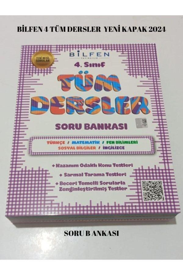 BİLFEN 4. SINIF TÜM DERSLER SORU BANKASI	 YENİ KAPAK - Bilfen Yayınları - Image 1