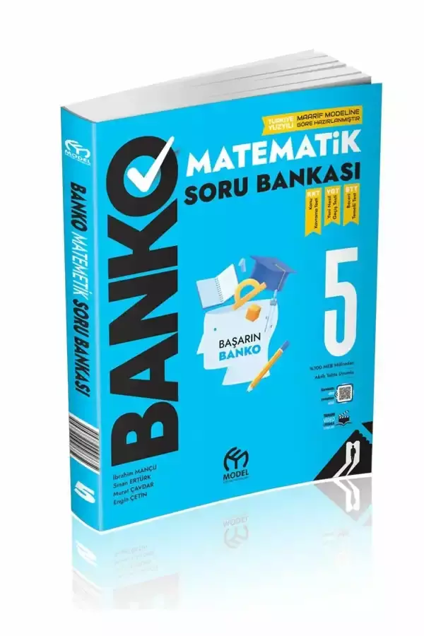 Model Yayınları 5. Sınıf Matematik Banko Soru Bankası - Model Yayınları - Image 1