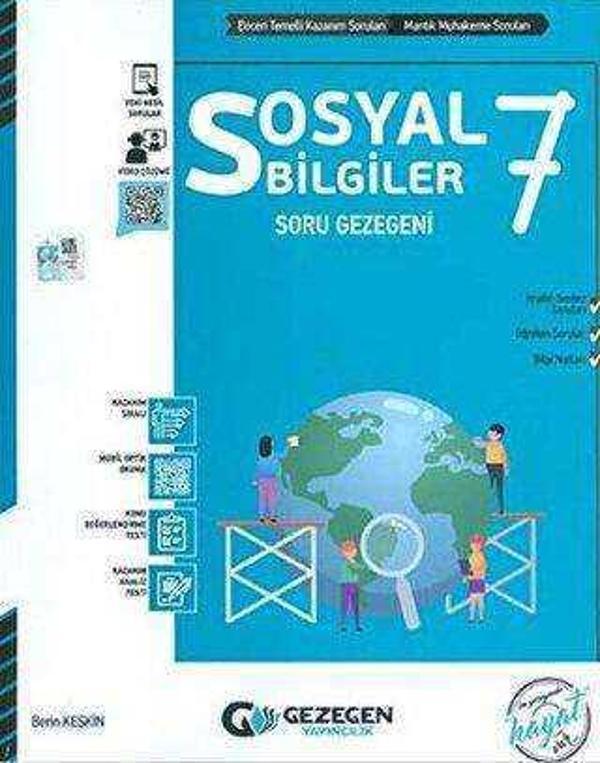 7. Sınıf Sosyal Bilgiler Soru Gezegeni Gezegen Yayıncılık - Otopsi Yayınevi - Image 1