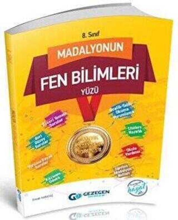 8. Sınıf Fen Bilimleri Madalyonun Yüzü Gezegen Yayıncılık - Otopsi Yayınevi - Image 1