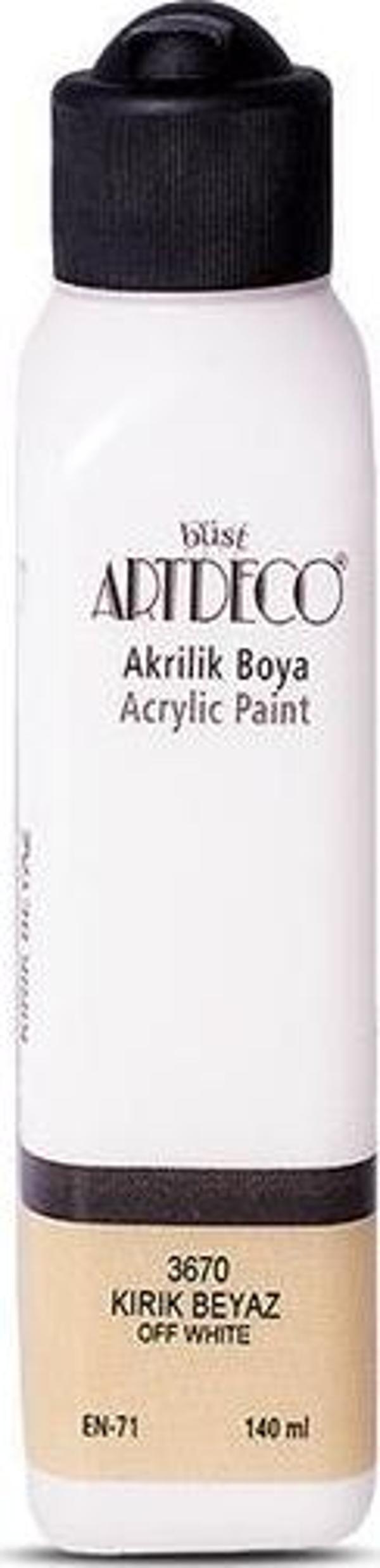 Artdeco Akrilik Boya 140 ML Kırık Beyaz 070R-3670 - Image 1