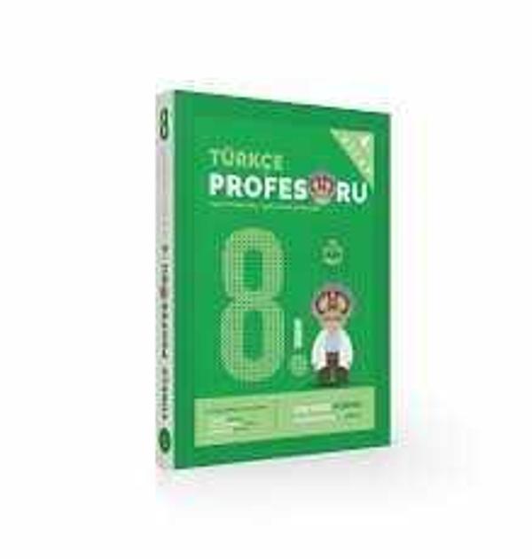 8. Sınıf Türkçe Profesörü 4.Kitap Yazım Kuralları Noktalama İşaretleri - Toy Akademi Yayınları - Image 1