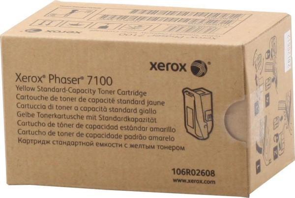Xerox 106R02608 Phaser 7100 Standart Kapasite Yellow Sarı Toner 4.500 Sayfa - Image 1