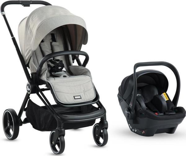Kraft Mila-Mika Gri Travel Sistem Bebek Arabası - Image 1