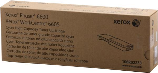 Xerox 106R02233 Phaser 6600-6605 Yüksek Kapasite Cyan Mavi Toner - Image 1