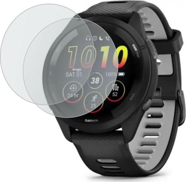 Garmin Forerunner 265 Mat Ekran Koruyucu 46 mm TPU 2 Adet - Image 1