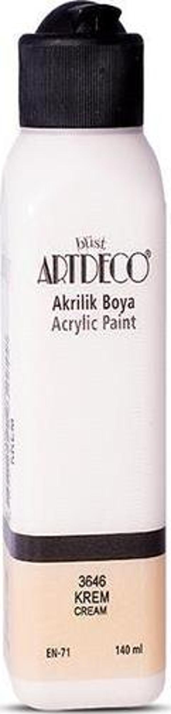 Artdeco Akrilik Boya 140 ML Krem 070R-3646 - Image 1