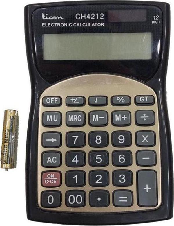 Ticon Ch-4212 12 Dıgıt Hesap Makinesi - Image 1