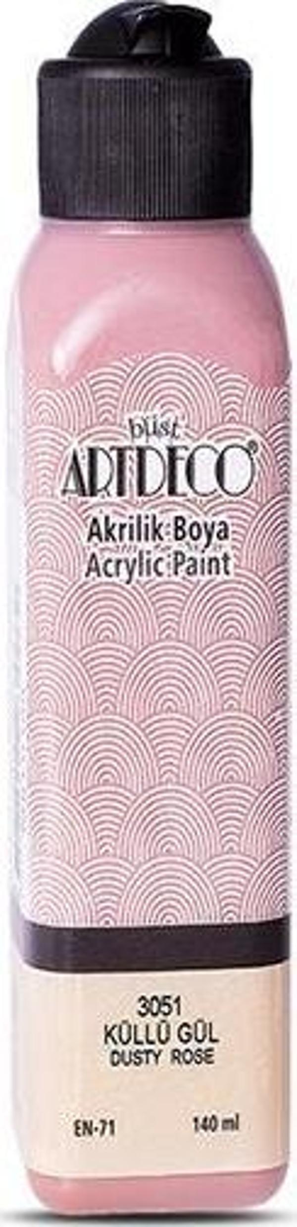 Artdeco Akrilik Boya 140 ML Küllü Gül 070R-3051 - Image 1