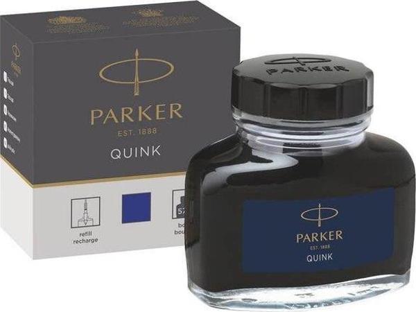 Parker Quink Şişe Mürekkep Mavi - Image 1