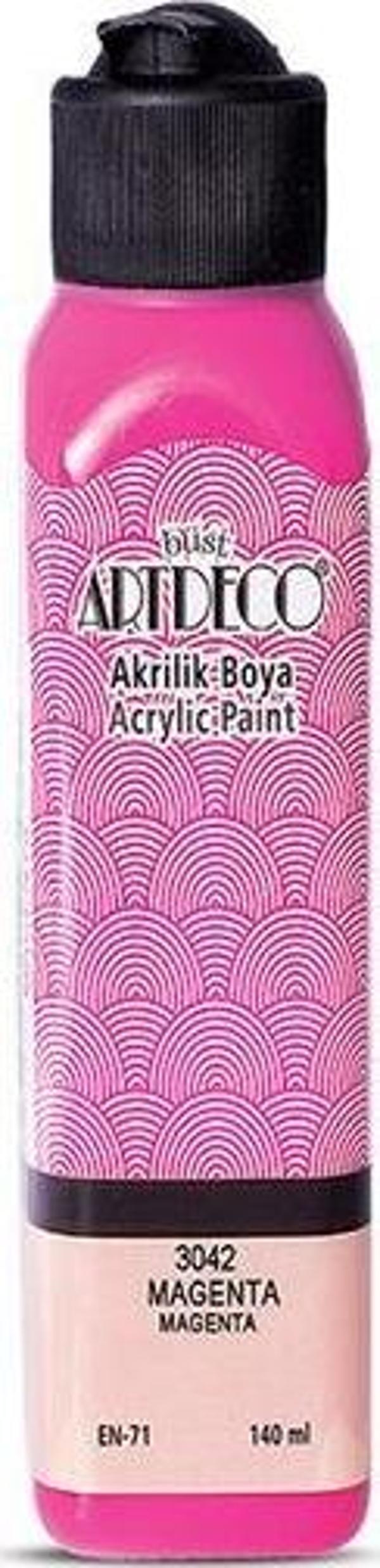Artdeco Akrilik Boya 140 ML Magenta 070R-3042 - Image 1
