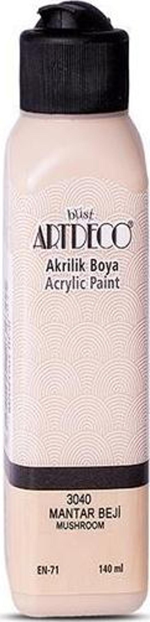 Artdeco Akrilik Boya 140 ML Mantar Beji 070R-3040 - Image 1
