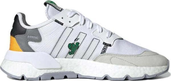 adidas Nite Jogger Renkli Beyaz Sneaker Ayakkabı - Image 1